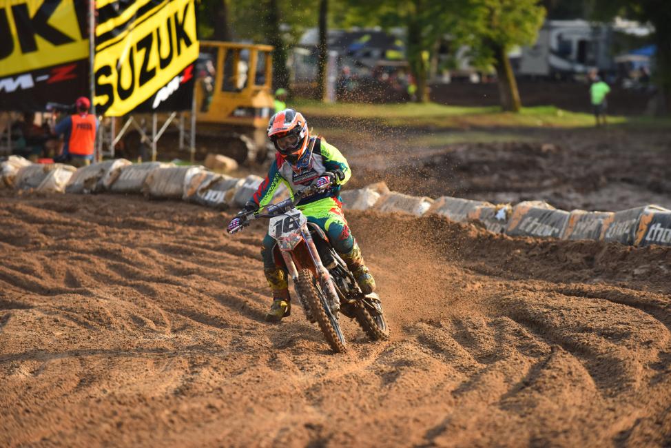 Congratulations to Korie Steede who finished fifth overall in the Girls Sr. (12-16) class. Photo: Ken Hill