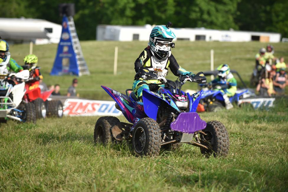 Alexis Keyes leads the 90 Limited class points and has been beating the boys in the class all season. You go girl!