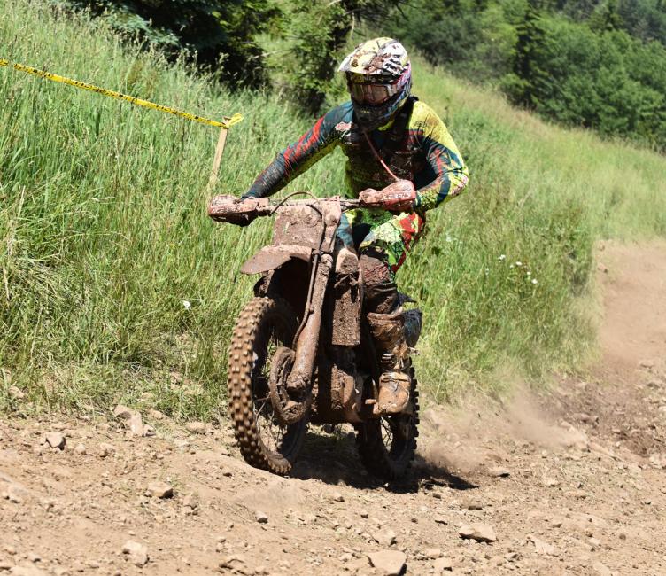 Trevor Bollinger is currently the points leader in the XC2 Pro Lites, and will look to earn his eighth win of the season at Unadilla. Photo: Ken Hill