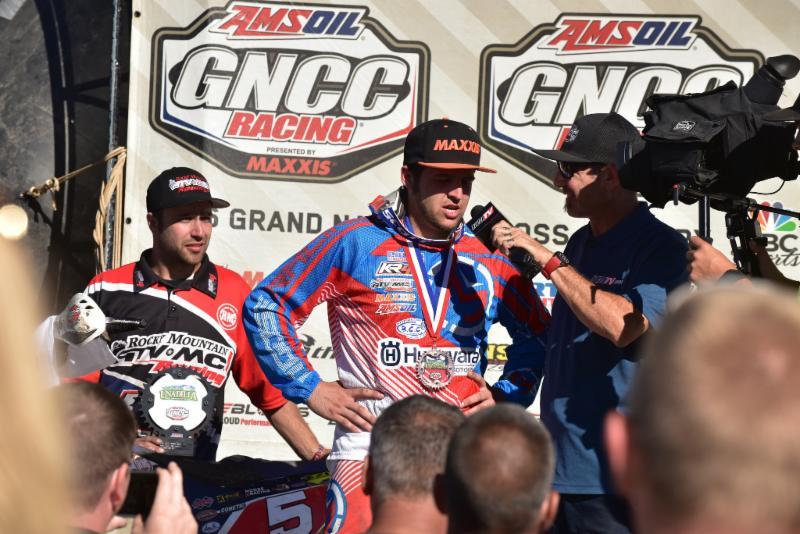 Thad DuVall showcased an exciting race for the New York fans. Photo: Ken Hill