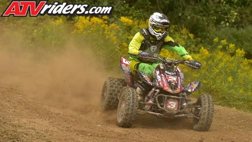 Jarrod McClure currently sits fifth in the GNCC Pro ATV Class