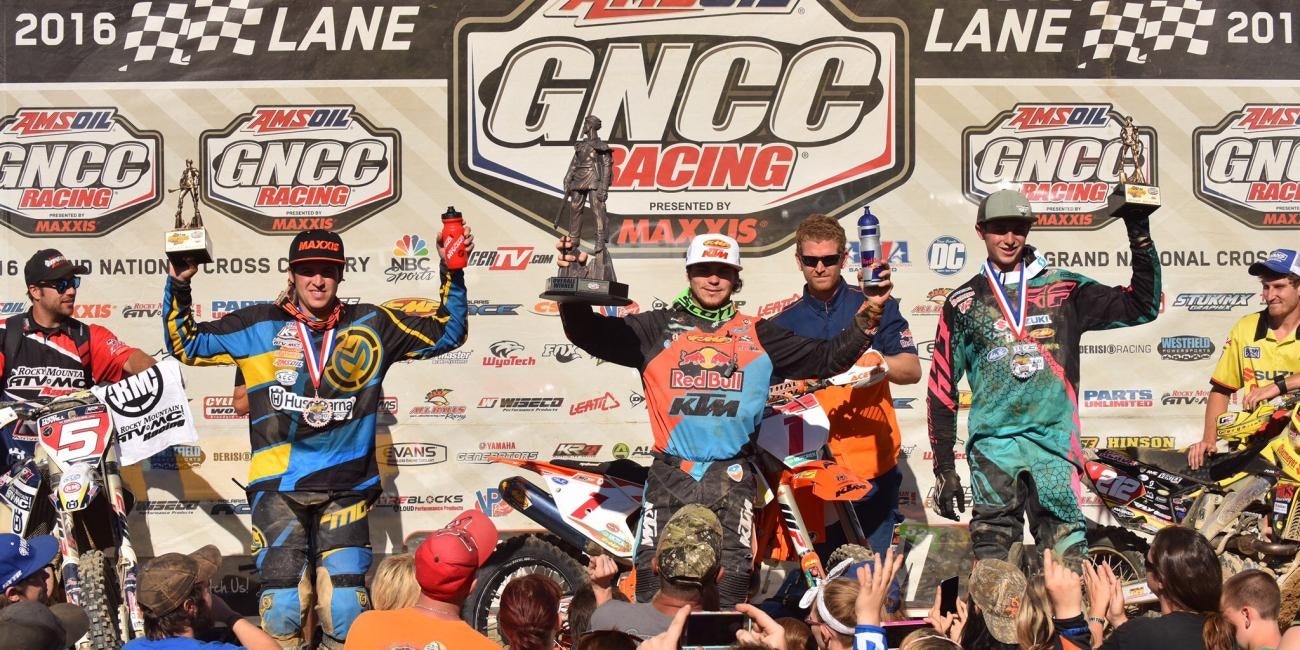 Kailub Russell Continues His Quest for the National Championship With Rocky Mountain ATV/MC Mountaineer Run GNCC Win