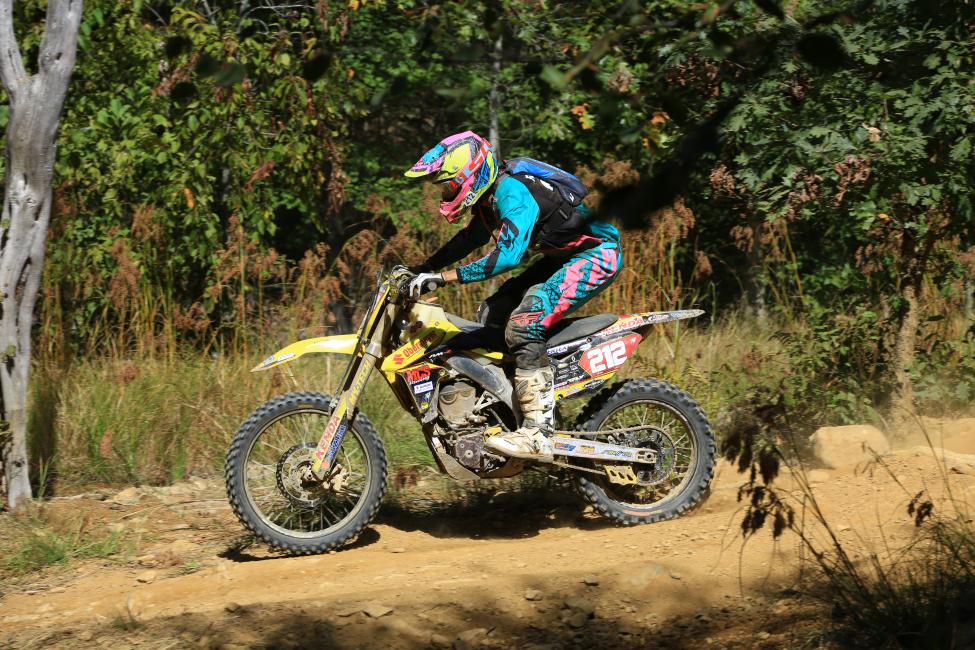 Russell finished out the day in the third position, earning his first XC1 Pro podium finish.Photo: RaceDayPix