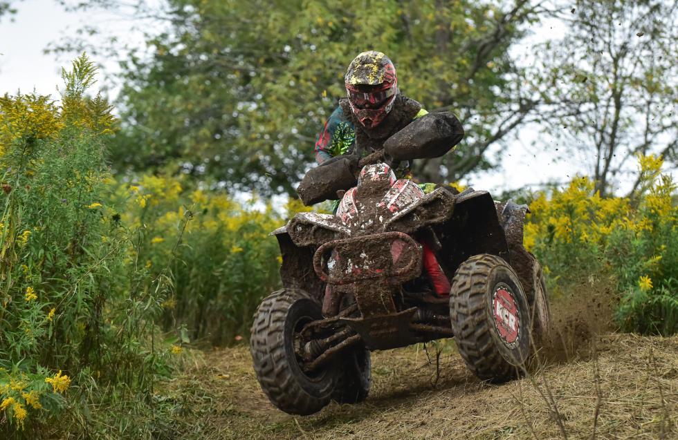 Kevin Cunning (KCR/Can-Am) sits atop the 4x4 Pro ATV class point standings after 11 rounds of action, having posted nine podium finishes and four class wins with his Can-Am Renegade X xc 1000R ATV.Photo: Courtesy of Can-Am