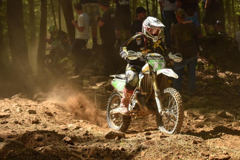 Craig DeLong grabbed the XC2 holeshot. Photo: Ken Hill