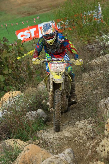 Ricky Russell made the move on the last lap of the three hour race to earn his second-straight podium finish. 