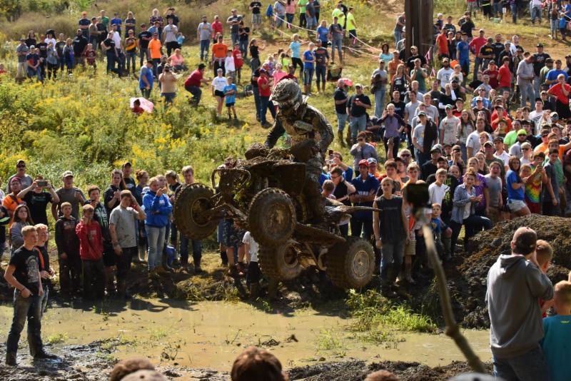 Neal put forth a solid effort to battle for a podium position most of the race. Photo: Ken Hill