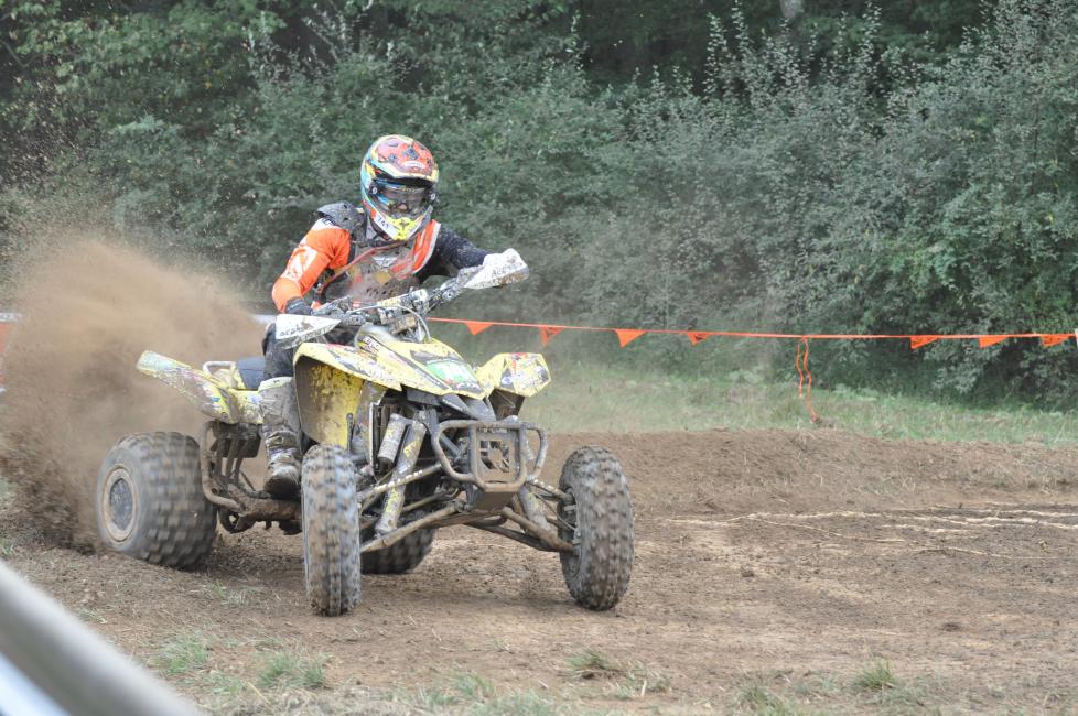 Westley Wolfe was on the move at the Mountaineer Run GNCC to earn a podium position.