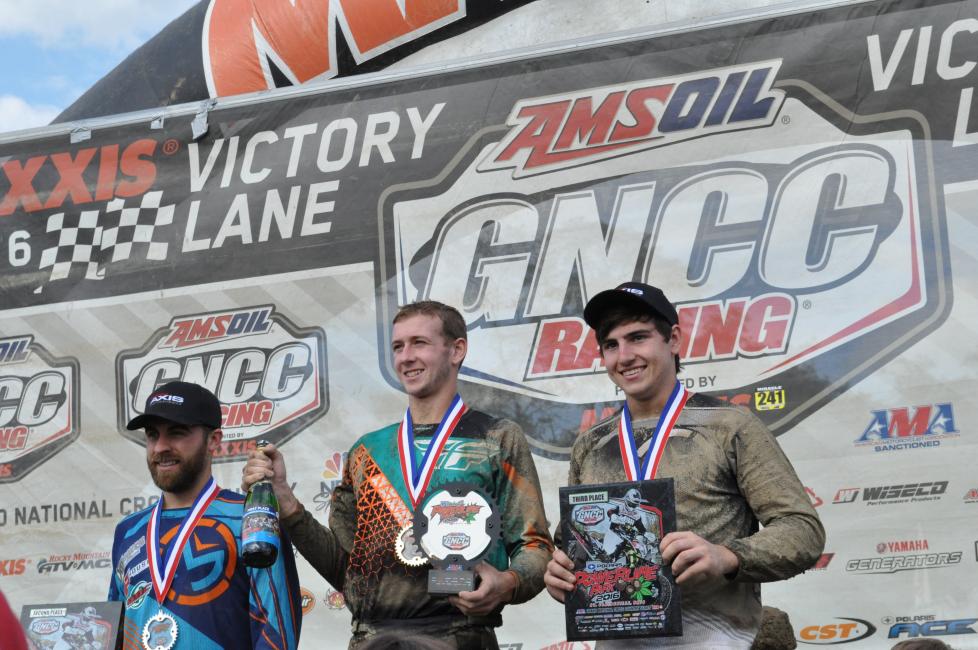 Westley Wolfe secured his third XC2 Pro-Am win of the season this past weekend at the Powerline Park GNCC.