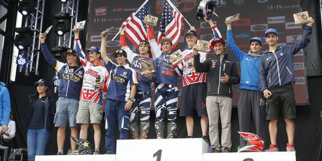 ISDE World Trophy Presentation at AMSOIL Ironman GNCC