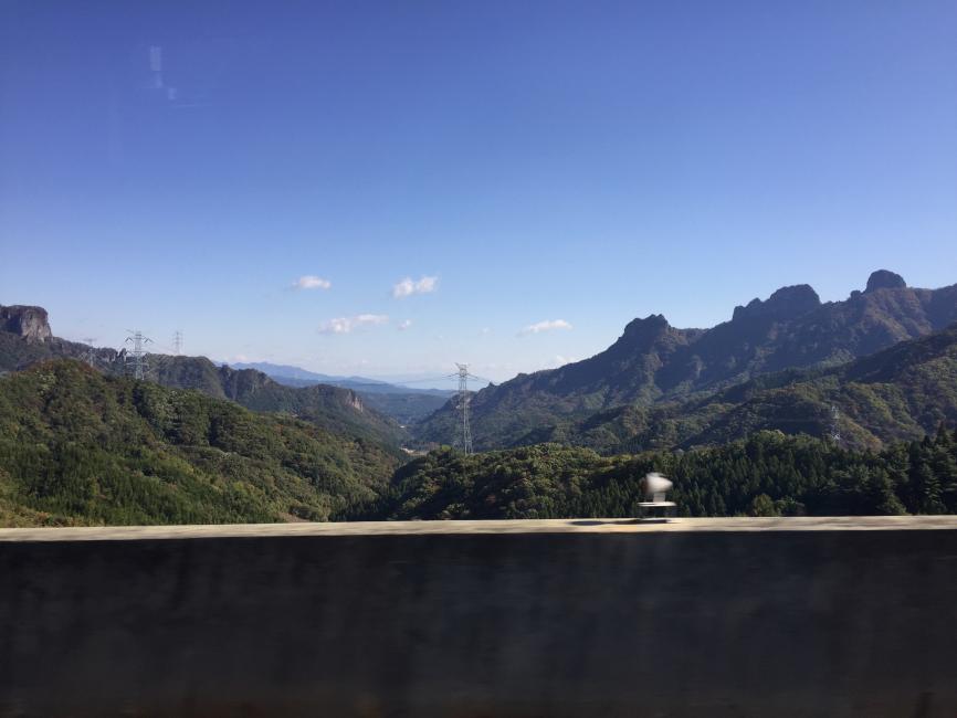 The view on the way to Nagano.