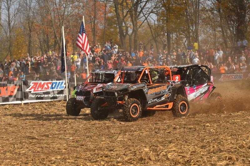 Sean Bogdan grabbed the holeshot once again from Row 2. Photo: Ken Hill