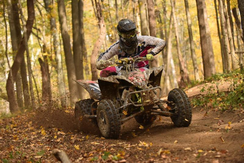 Brycen Neal had a solid ride through the first half of the race. Photo: Ken Hill