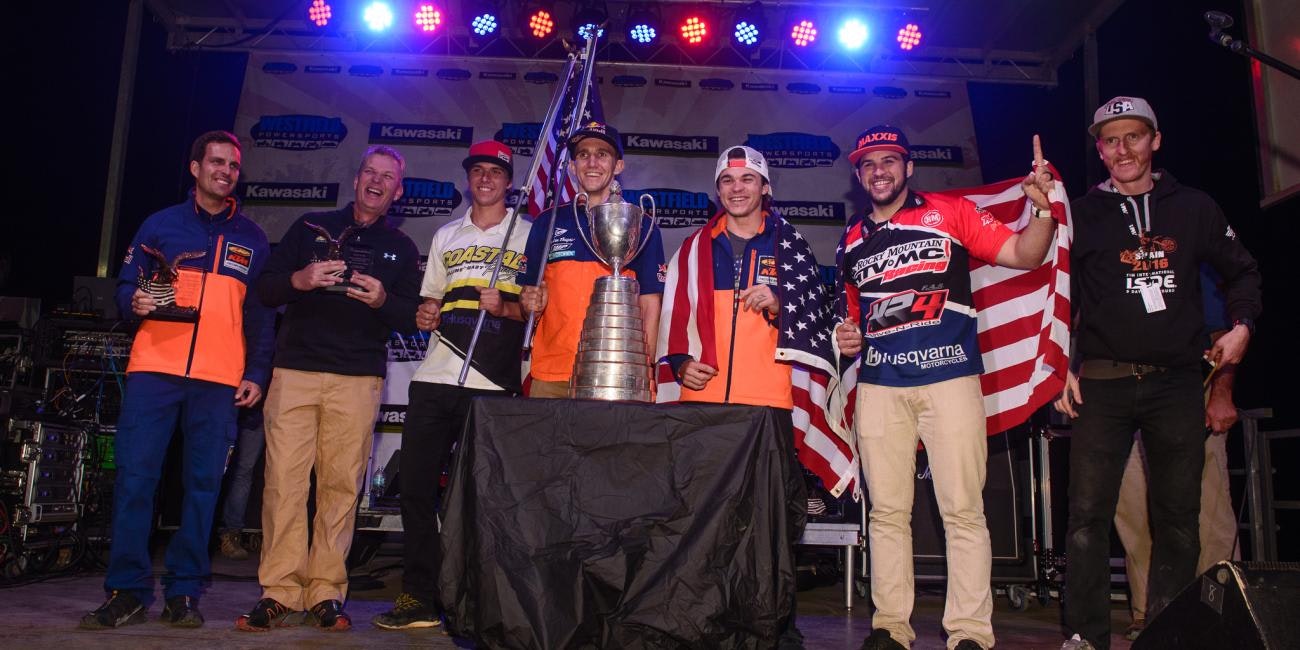 2016 ISDE World Trophy Presentation at Ironman GNCC