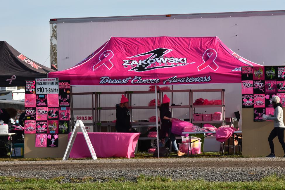 Zakowski Motorsports raised over $20,000 in donations to split between the American Cancer Society, MCFC, Pink Ribbon Riders and the Spierings Cancer FoundationPhoto: Ken Hill
