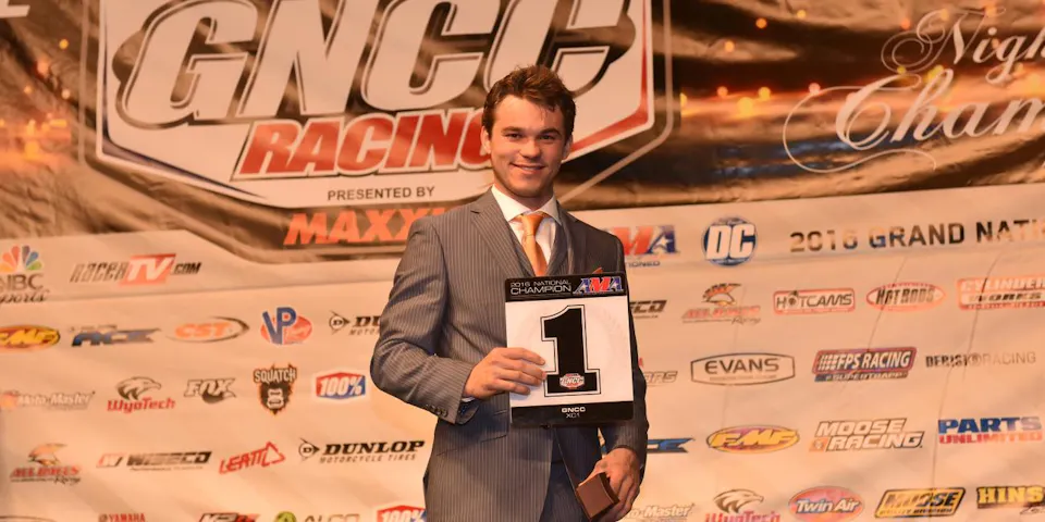 GNCC Recognizes Top Racers and Sponsors at 2016 Awards Banquet