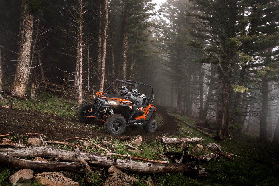 The new RZR S 1000 EPS Spectra Orange pictured above will be available in February. 