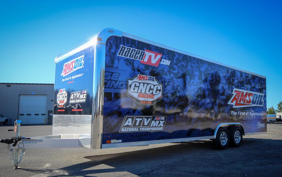 With 13 rounds ranging from Florida to New York and as far Midwest as Indiana, Trailers of the East Coast is the ideal partner for GNCC Racing.Photo: Provided