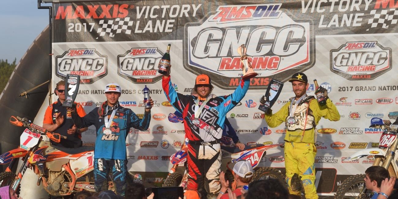Steward Baylor Takes First Career Win at VP Racing Fuels Big Buck GNCC