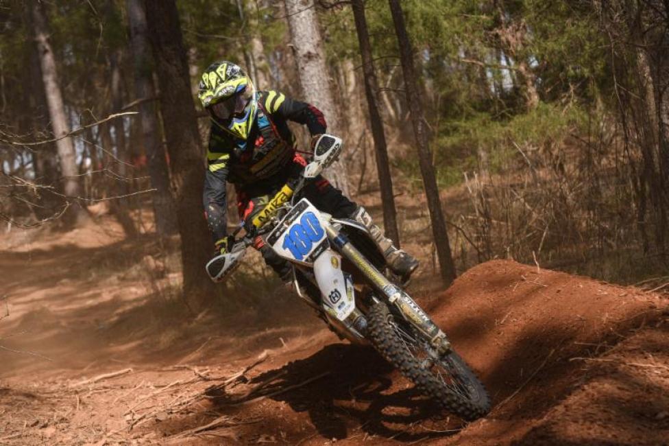Jack Edmondson kicked off his full-time GNCC career with a big victory.