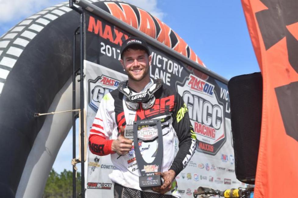 Neal earned his second straight podium finish at the second round. 