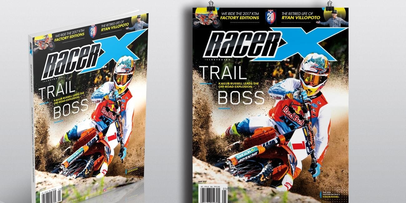 Get an Autographed Kailub Russell Poster at Cannonball and Steele Creek GNCCs