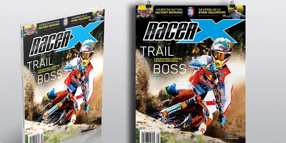 Get an Autographed Kailub Russell Poster at Cannonball and Steele Creek GNCCs