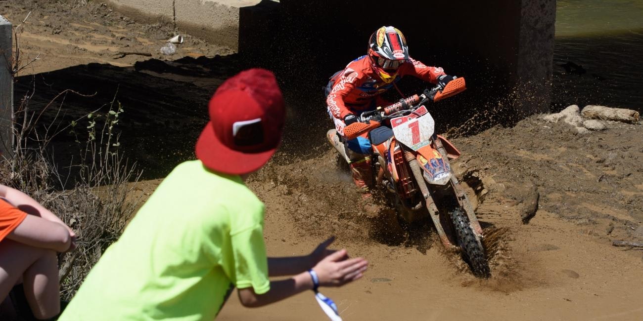 Kailub Russell Comes Out On Top with FMF Steele Creek GNCC Overall Win