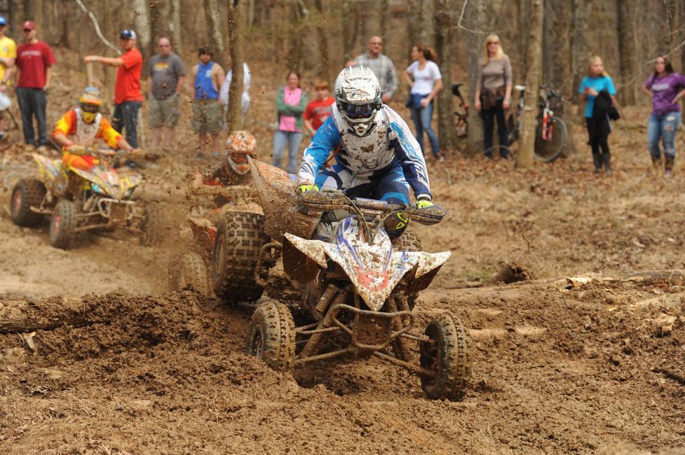 Gallagher has had great finishes in the muddy conditions in years past, his best finish being third up until this past weekend.