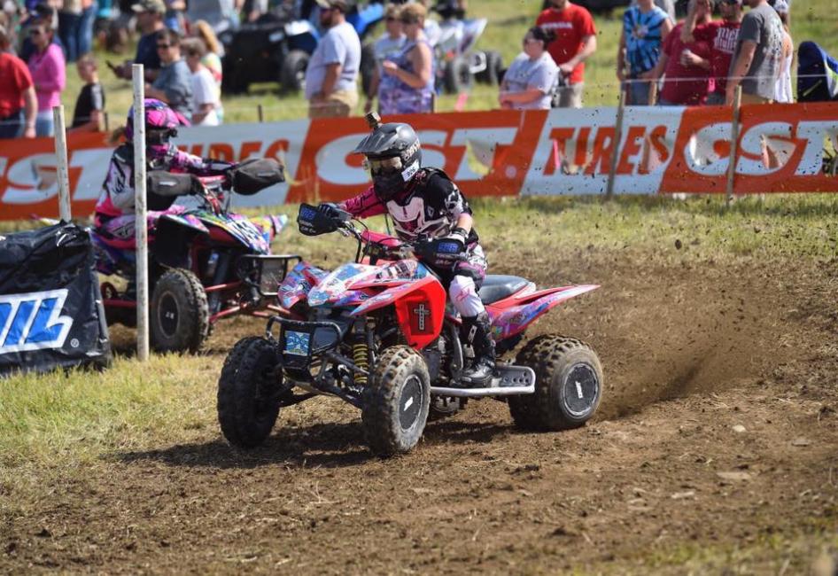 Reebel started riding quads at a young age, however she did not race until she was an adult. 