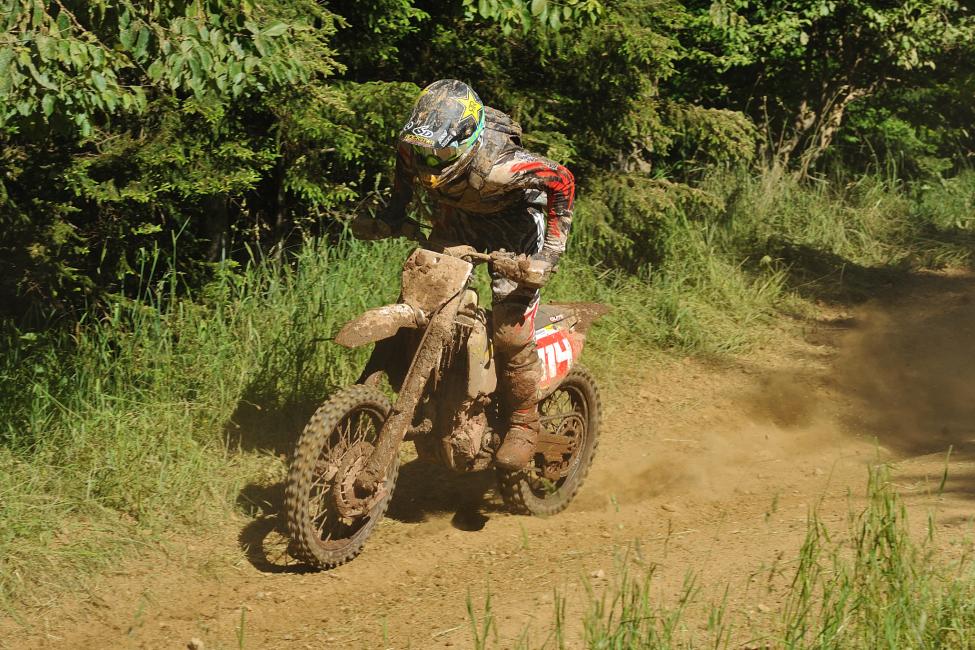 Rockstar Energy Husqvarna Factory Racing's Josh Strang perseveres to a 13th place finish.