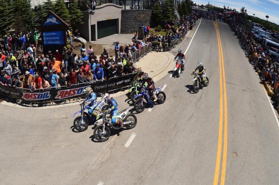 Huge Crowds Line The Streets Of Snowshoe Every Year for 