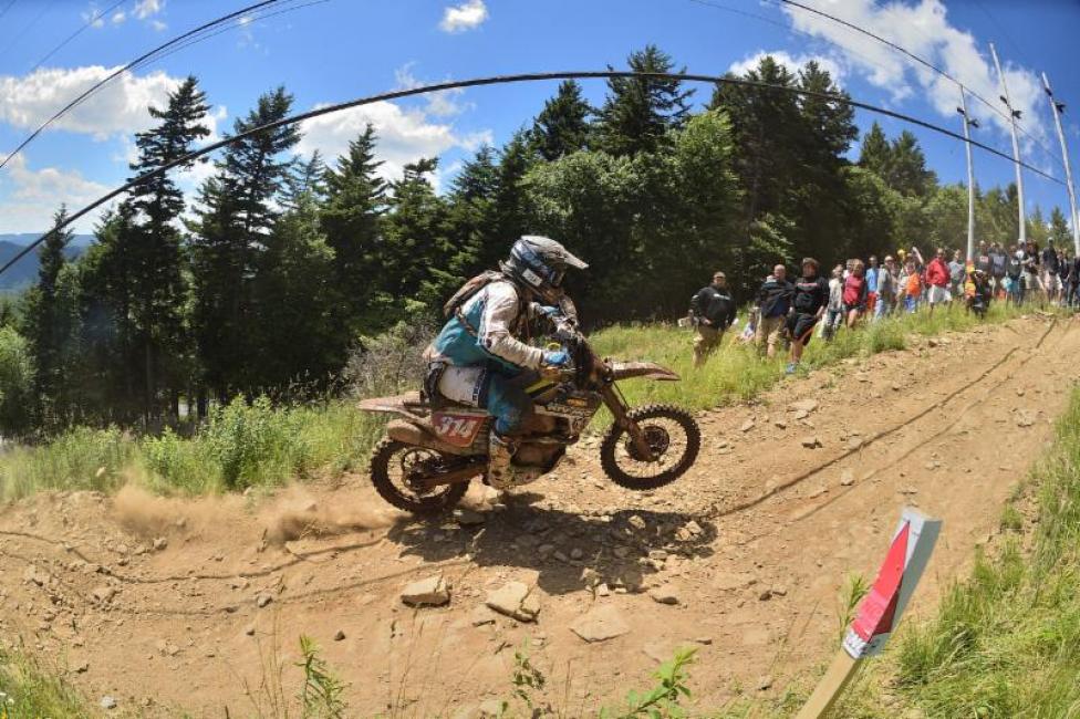 Grant Baylor ripping up one of Snowshoe Ski Slopes.