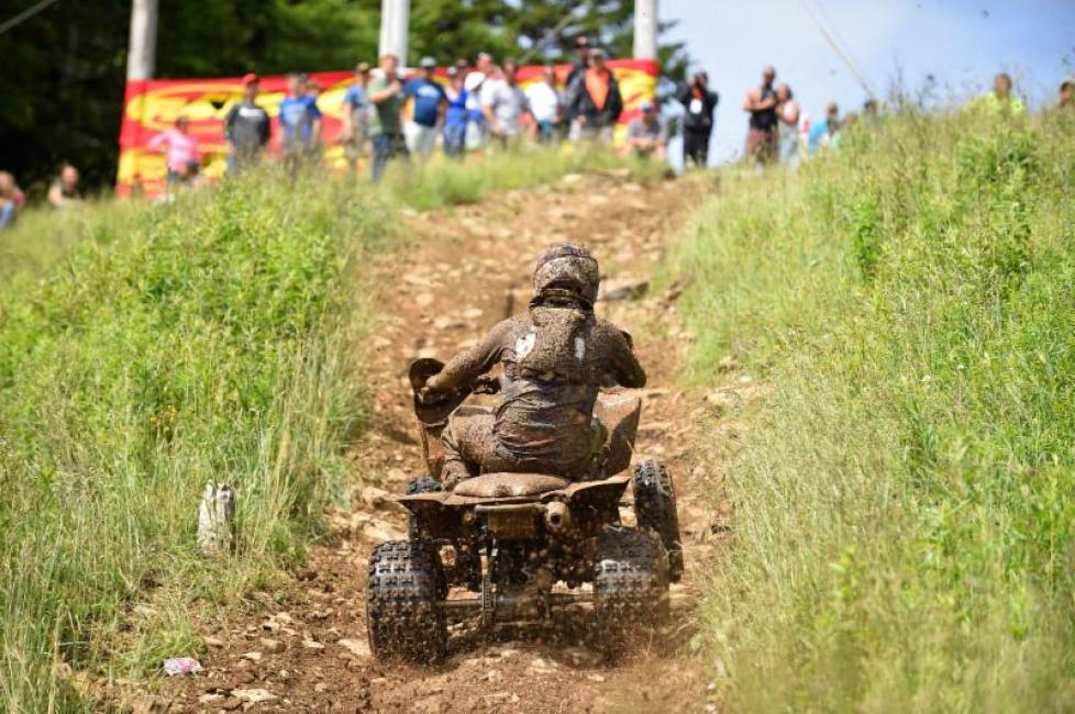 Kiger ran into bad luck on the opening lap amidst the chaos.