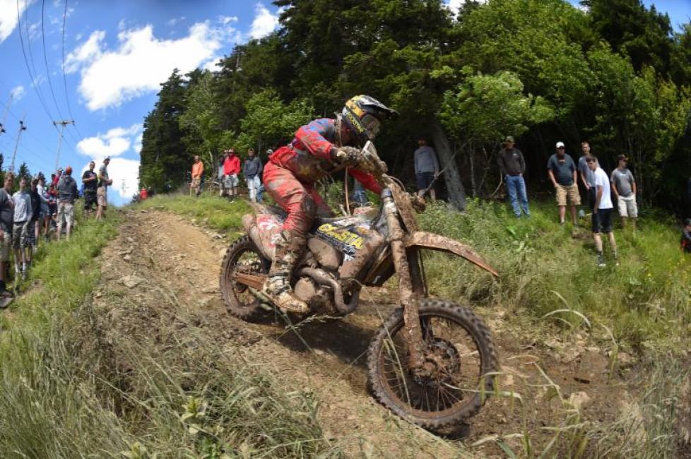 Sipes had a solid ride despite many crashes throughout the three-hour race.