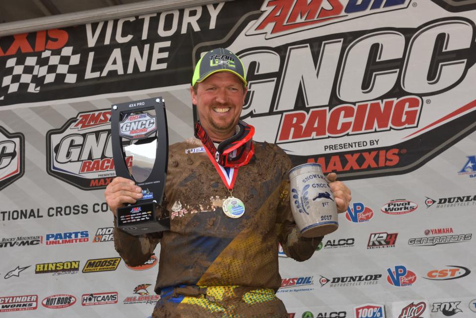 Kevin Trantham earned his first win of the season in the 4x4 Pro class.