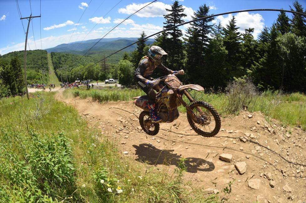 After a good start at Snowshoe R. Russell put his head down and charged through the Snowshoe Mountains.