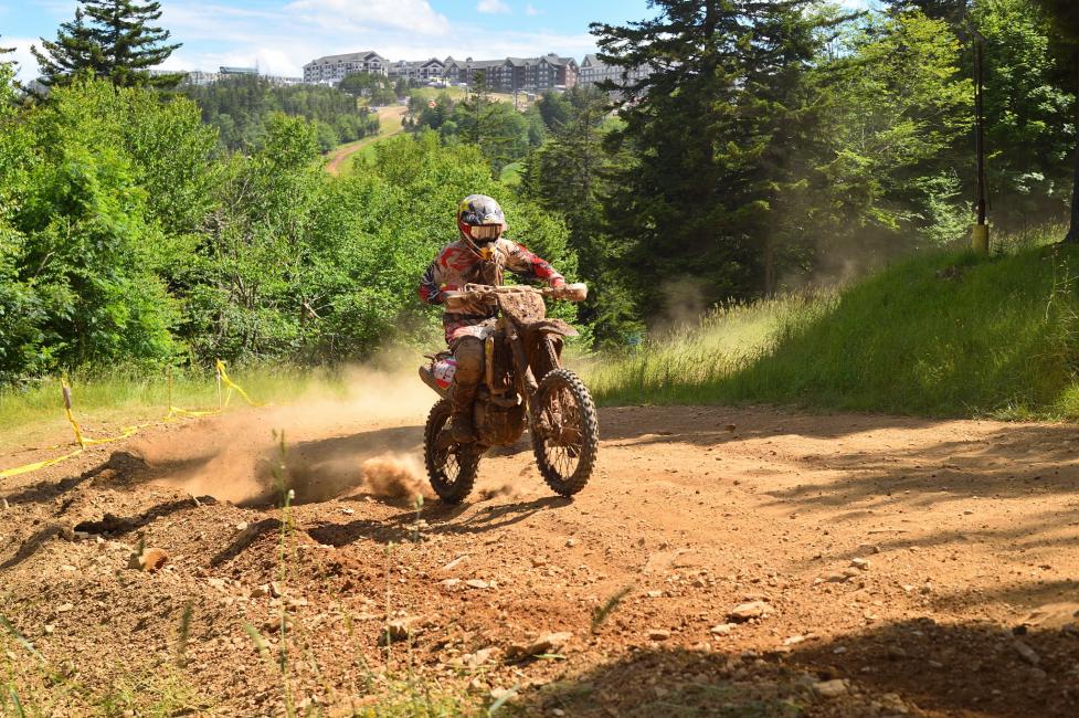 Thad Duvall will be charging as he looks to end Kailub Russell's previous three-race win streak at the John Penton GNCC.