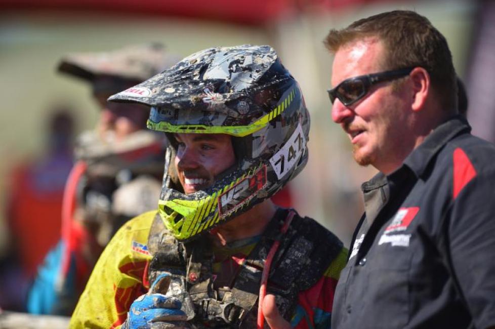 KR4 Team Owner Frank Keegan with XC3 Pro Hunter Neuwirth