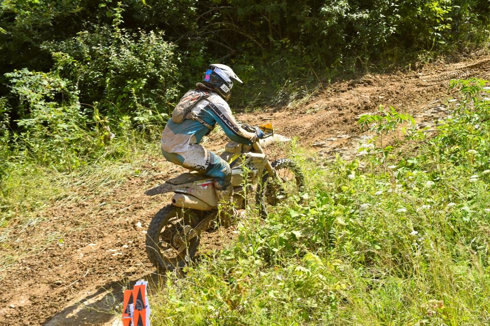 G. Baylor has continued to improve his finishes throughout the GNCC season.