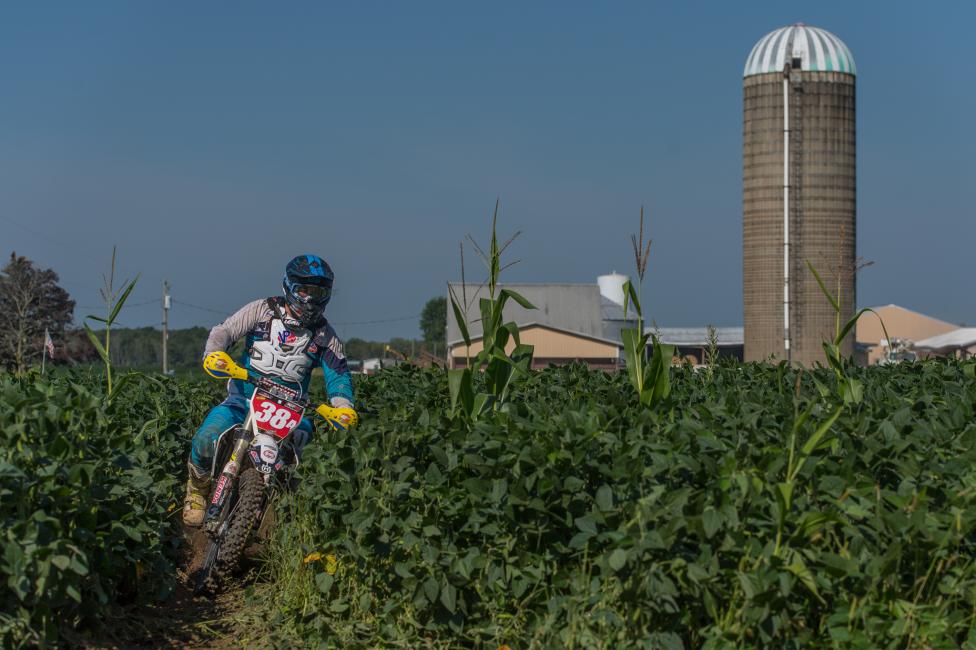 Grant Baylor raced his way to third overall in Indiana, just one second behind second place.