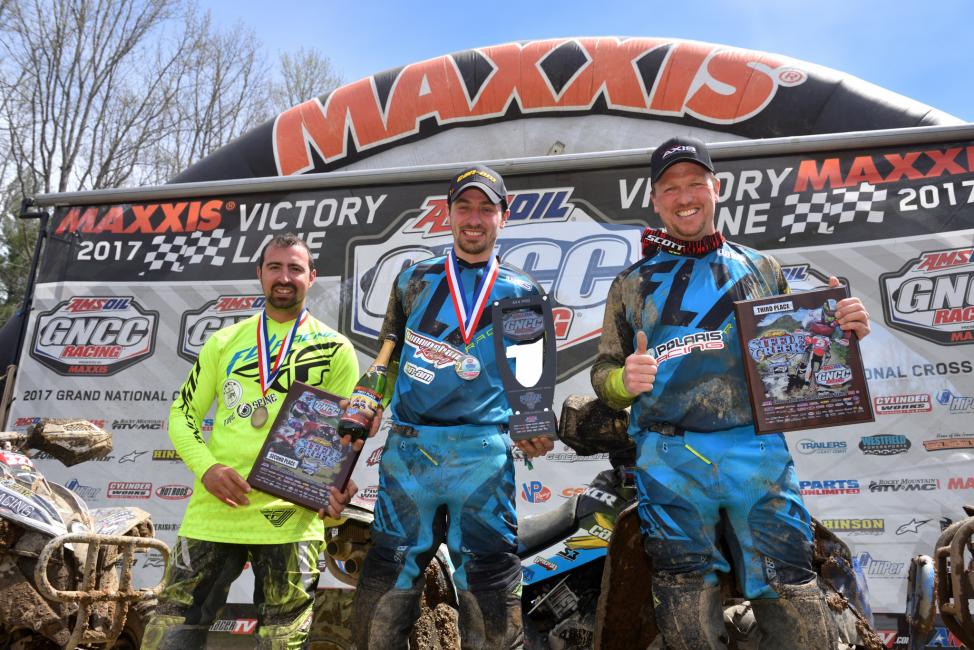 Pecorari earned his best finish, third overall and second in his class, at the FMF Steele Creek GNCC in North Carolina.