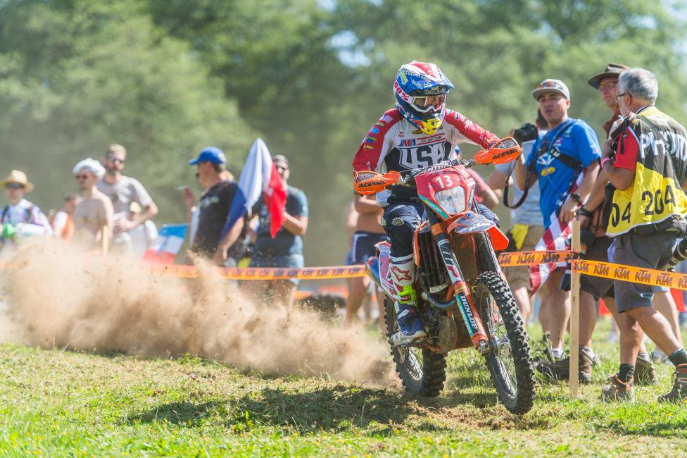 Taylor Robert sites runner-up behind France's Nambotin in the overall individual standings. 