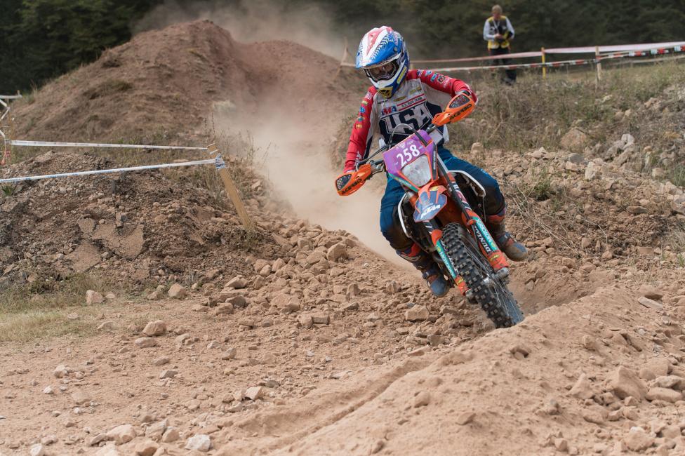 Brandy Richards has been putting in some great rides during her time in France.