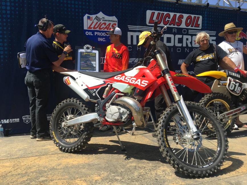 Fred Andrews was recognized as the 