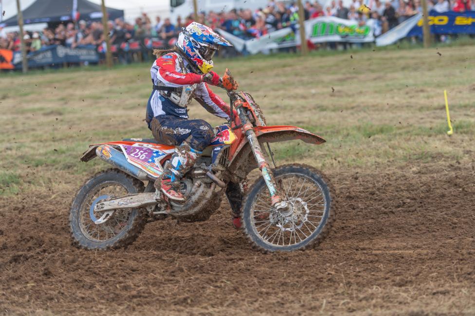 This was the first ISDE that Kacy Martinez participated in, and she ended up earning herself fifth place in the women's class.