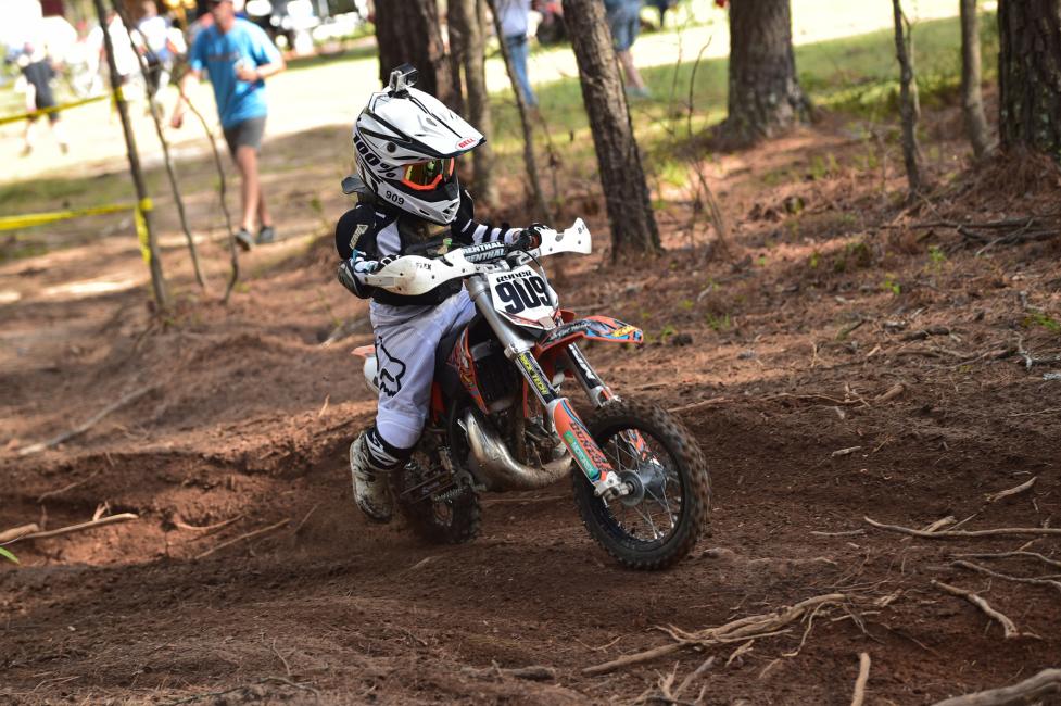 In the 50cc Sr Bike class Ryder sits 4th in points, but he has never finished outside of the top 10 in his class this season.