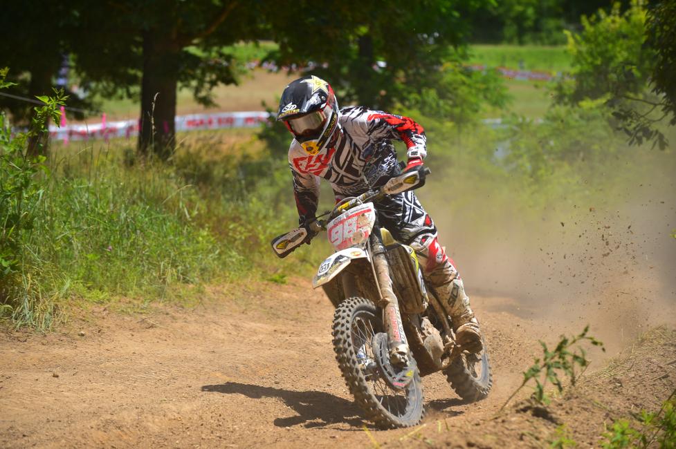 Thad Duvall was forced to withdrawal from this weekend's race after an injury he sustained at the ISDE two weeks ago.