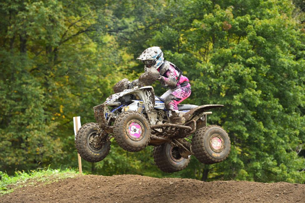 Traci Pickens lead every lap from start to finish at the Unadilla GNCC.