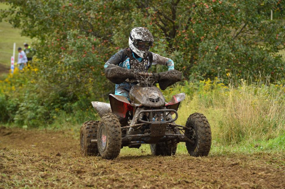 Angel Knox ran a consistent race in second.